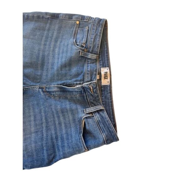 PAIGE Denim Brigitte Slim Fit Jeans Light Wash Sz 28 EUC Designer Denim Mid-Rise - Picture 8 of 9